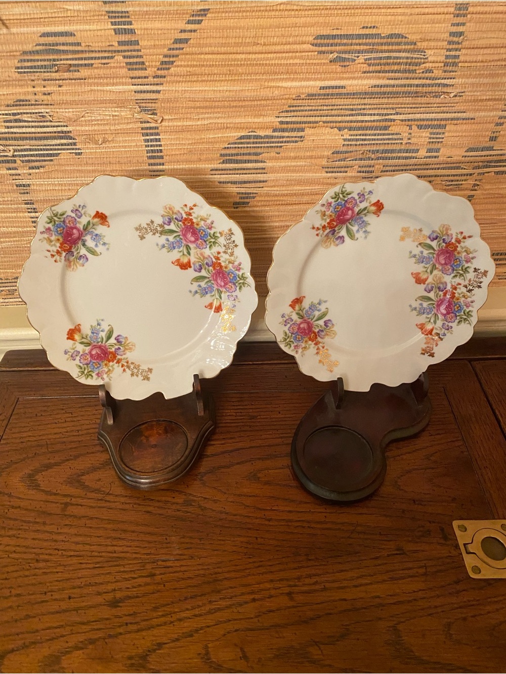 Vintage Plates - Made in Occupied Japan circa 1945